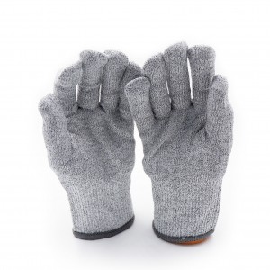 Comfortable CE EN388 Level 5 Anti Safety Work Cut Resistant Gloves