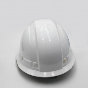 FRP material light weight with CE EN 397 for foundry workers 8 points suspension harness safety hard hat safety helmet