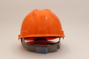 Red colour v style ABS HDPE industrial construction safety helmet safety hard hat with CE EN397 for Middle East Market