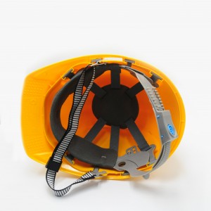 Yellow colour EN397 Industrial construction Safety helmet hard hat with new pinlock suspension