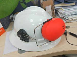 Installing lamp hook Cowboy full brim safety hard hat safety helmet with CE and ANSI Standard