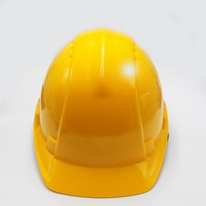 Yellow colour EN397 Industrial construction Safety helmet hard hat with new pinlock suspension