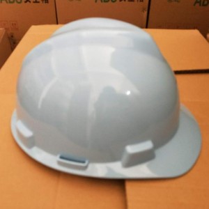 Orange colour v style ABS HDPE industrial construction safety helmet safety hard hat with CE EN397 for Middle East Market