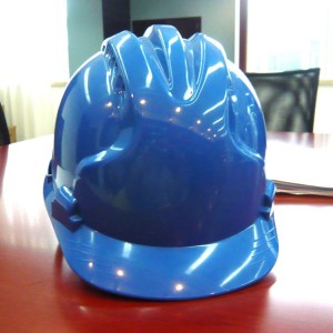 6 point ratchet suspension industrial safety helmet with CE EN397 approved